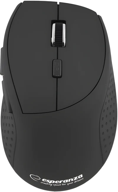 Mysz Esperanza Andromeda EM123K - Praworęczna, Czarna