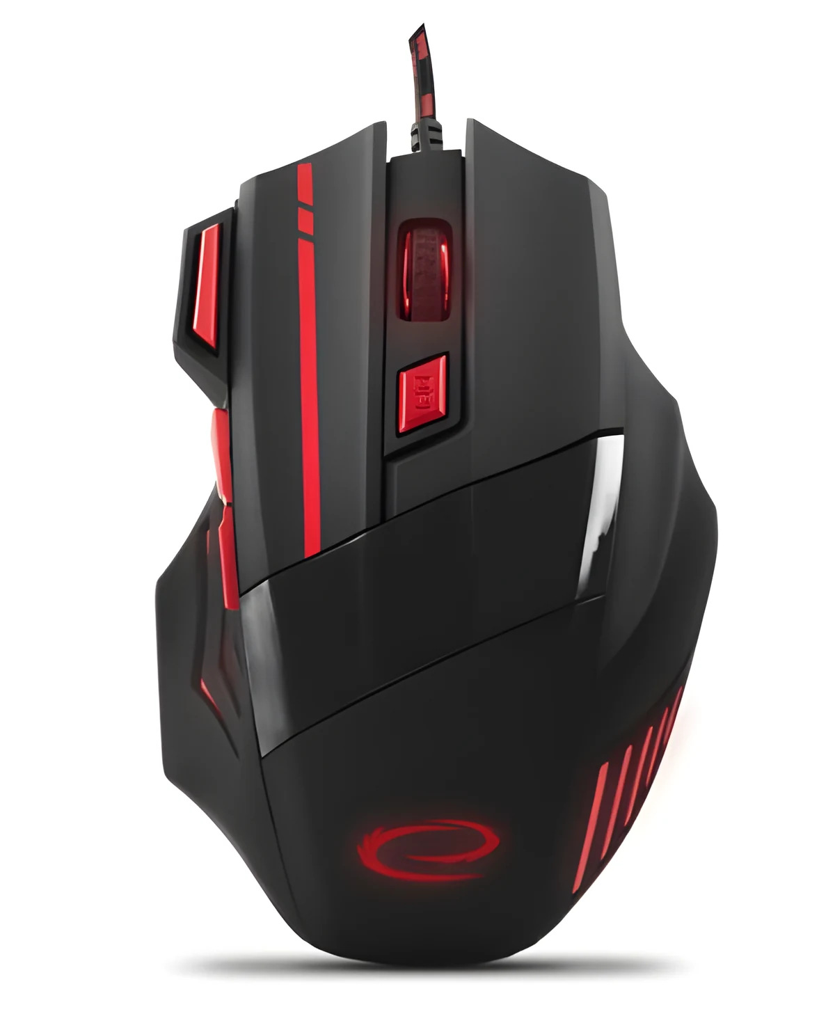 Mysz Esperanza Wolf EGM201R czarna 2400 DPI