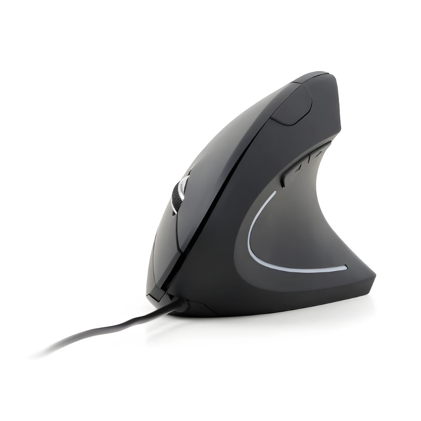 Mysz ergonomiczna Gembird MUS-ERGO-01 - Czarna, 3200 DPI — zdjęcie 1 z 7