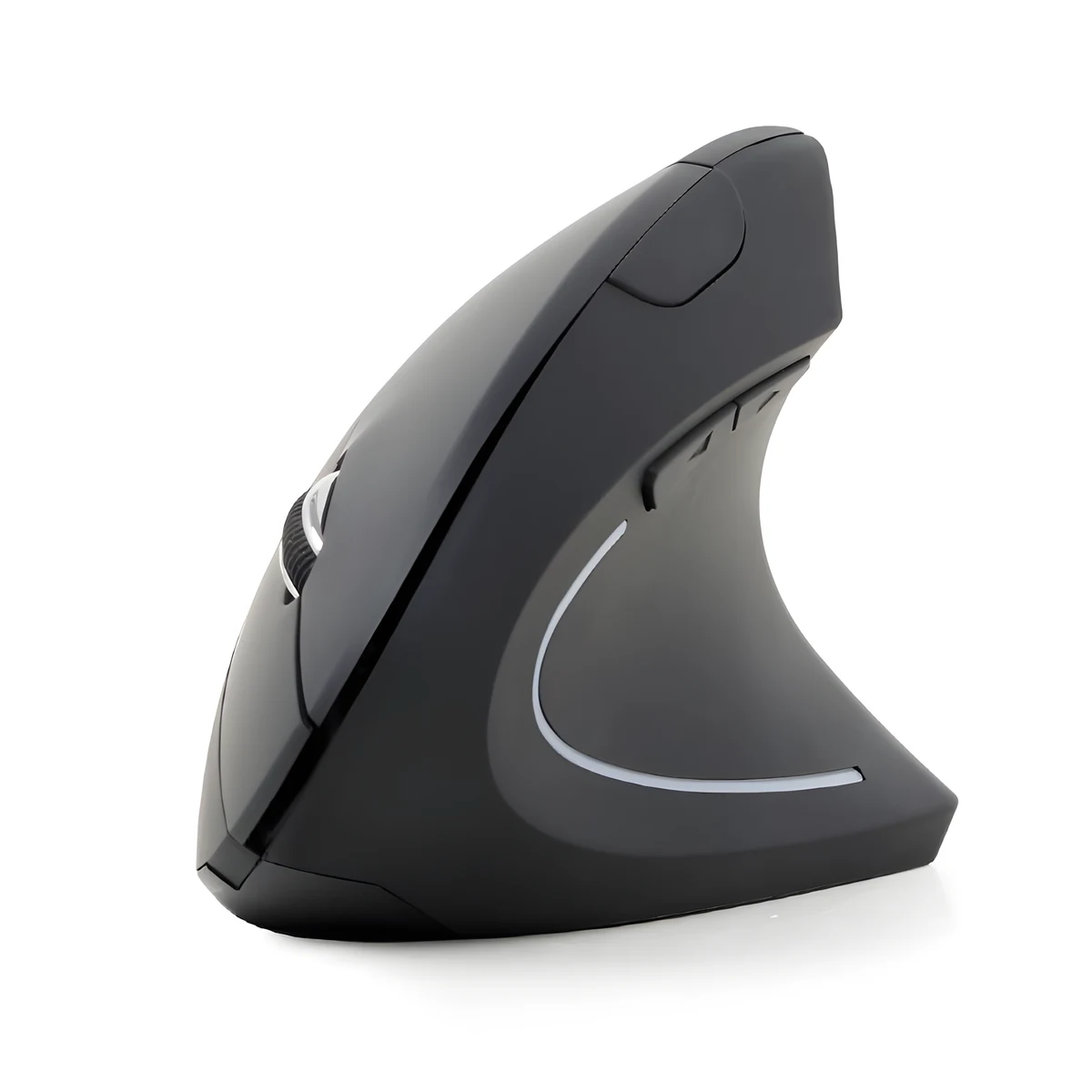 Mysz ergonomiczna Gembird MUSW-ERGO-01, czarna, 1600 DPI