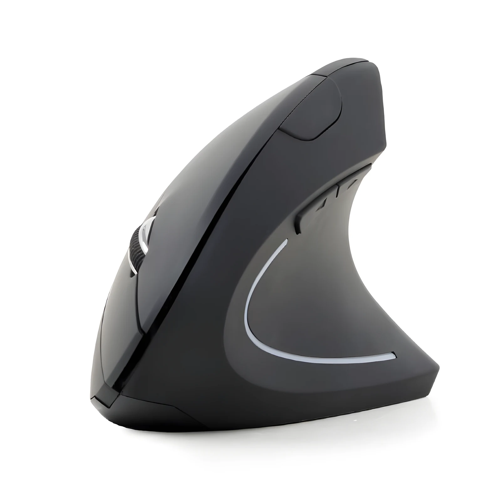 Mysz ergonomiczna Gembird MUSW-ERGO-01, czarna, 1600 DPI — zdjęcie 1 z 6