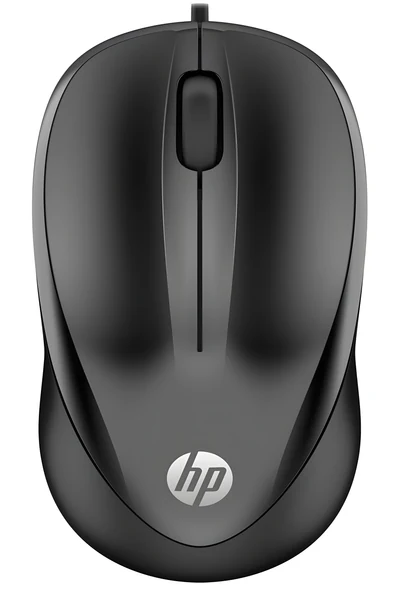 Mysz przewodowa HP 1000 optyczna czarna z 3 przyciskami