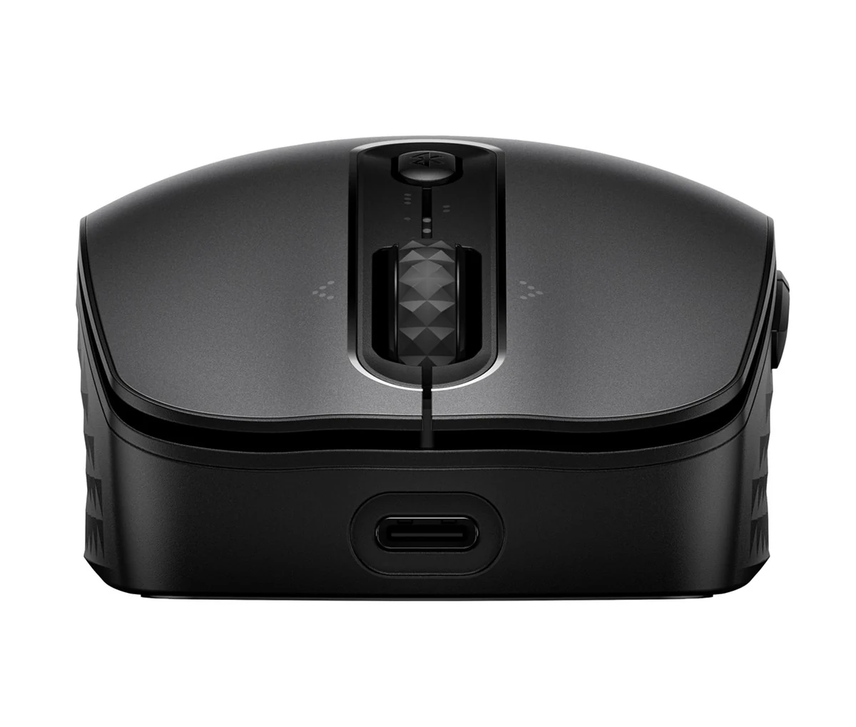 Mysz HP 690 Qi-Charging Rechargeable Wireless Mouse Black bezprzewodowa z akumulatorem czarna 7M1D4AA (OUTLET)
