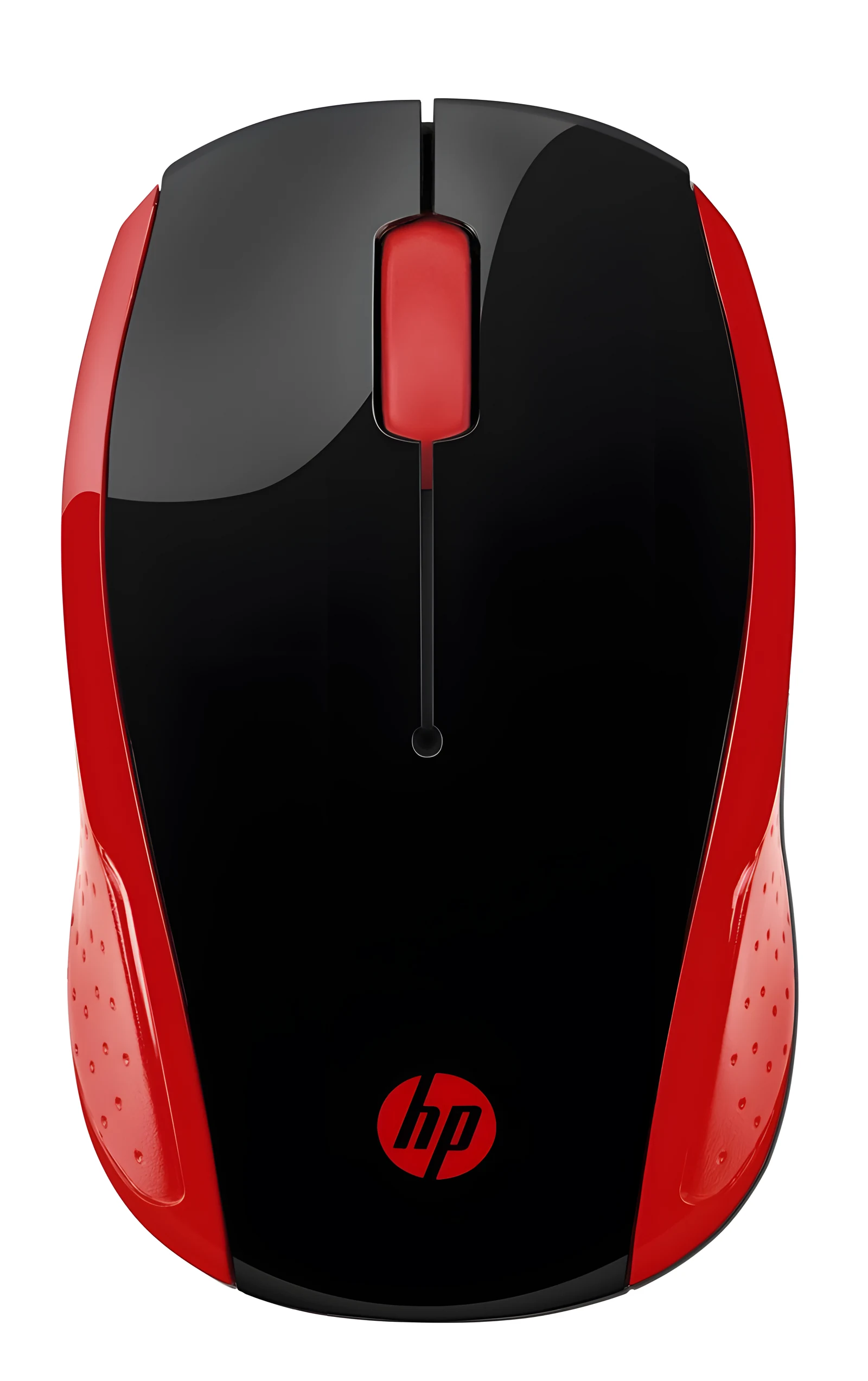 Mysz bezprzewodowa HP 200, czerwona — zdjęcie 1 z 5