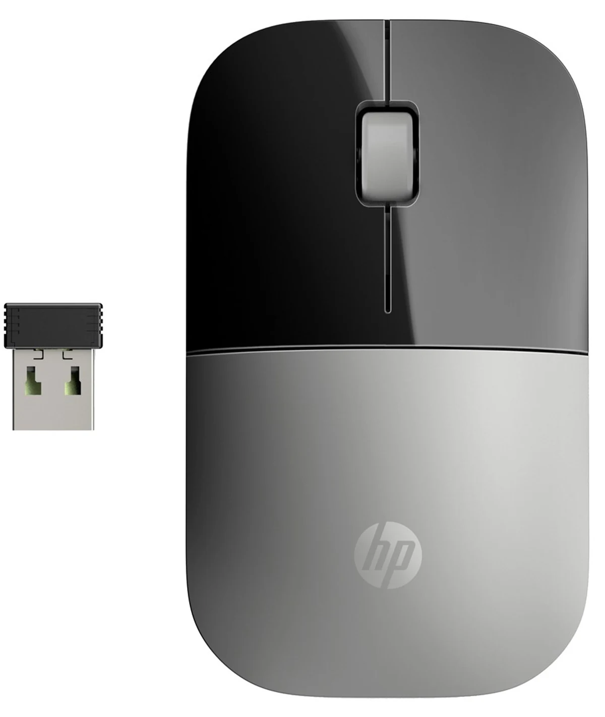 Mysz bezprzewodowa HP Z3700 Wireless Mouse, srebrna