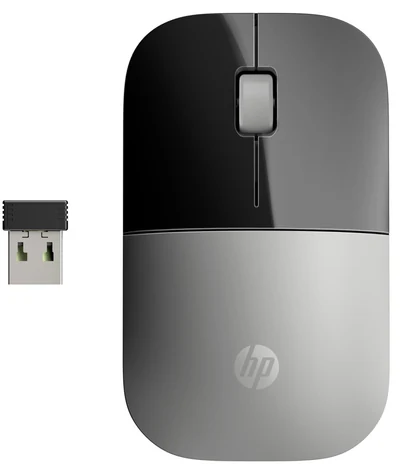 Mysz bezprzewodowa HP Z3700 Wireless Mouse, srebrna