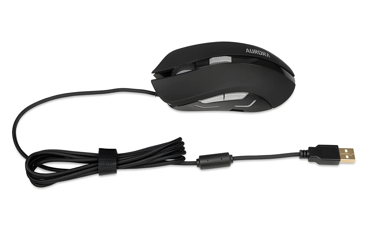 Mysz komputerowa IBOX Aurora A-1 (optyczna, 2400 DPI)