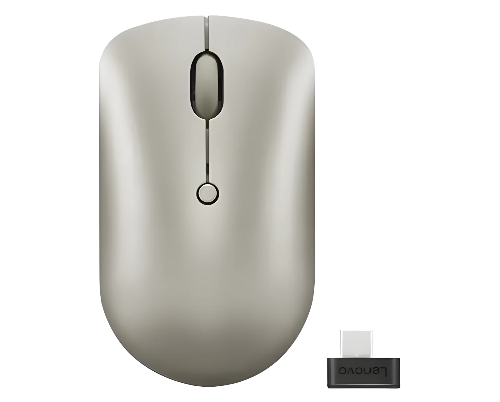 Mysz bezprzewodowa Lenovo 540 USB-C, piaskowa — zdjęcie 1 z 5