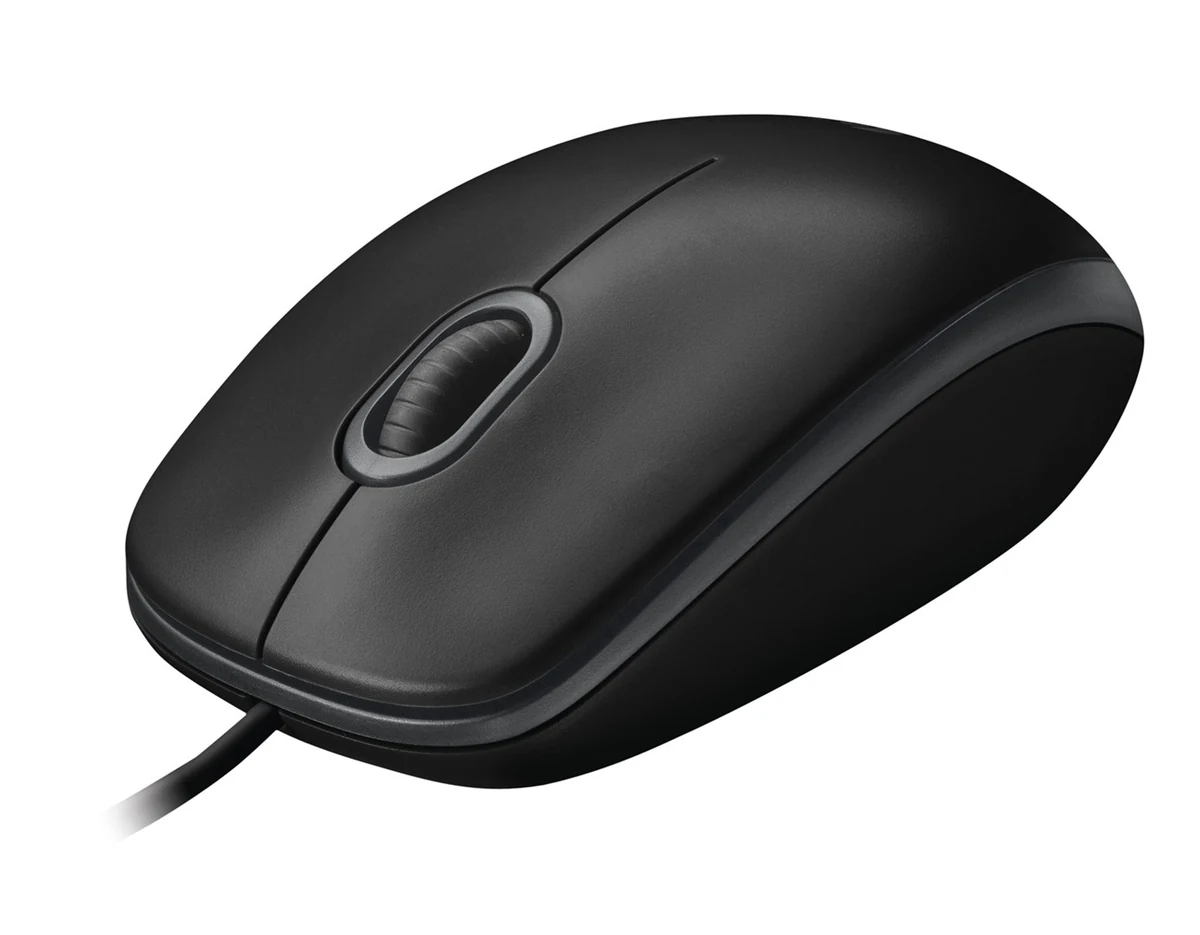 Mysz Logitech B100 910-003357 (800 DPI, czarna)