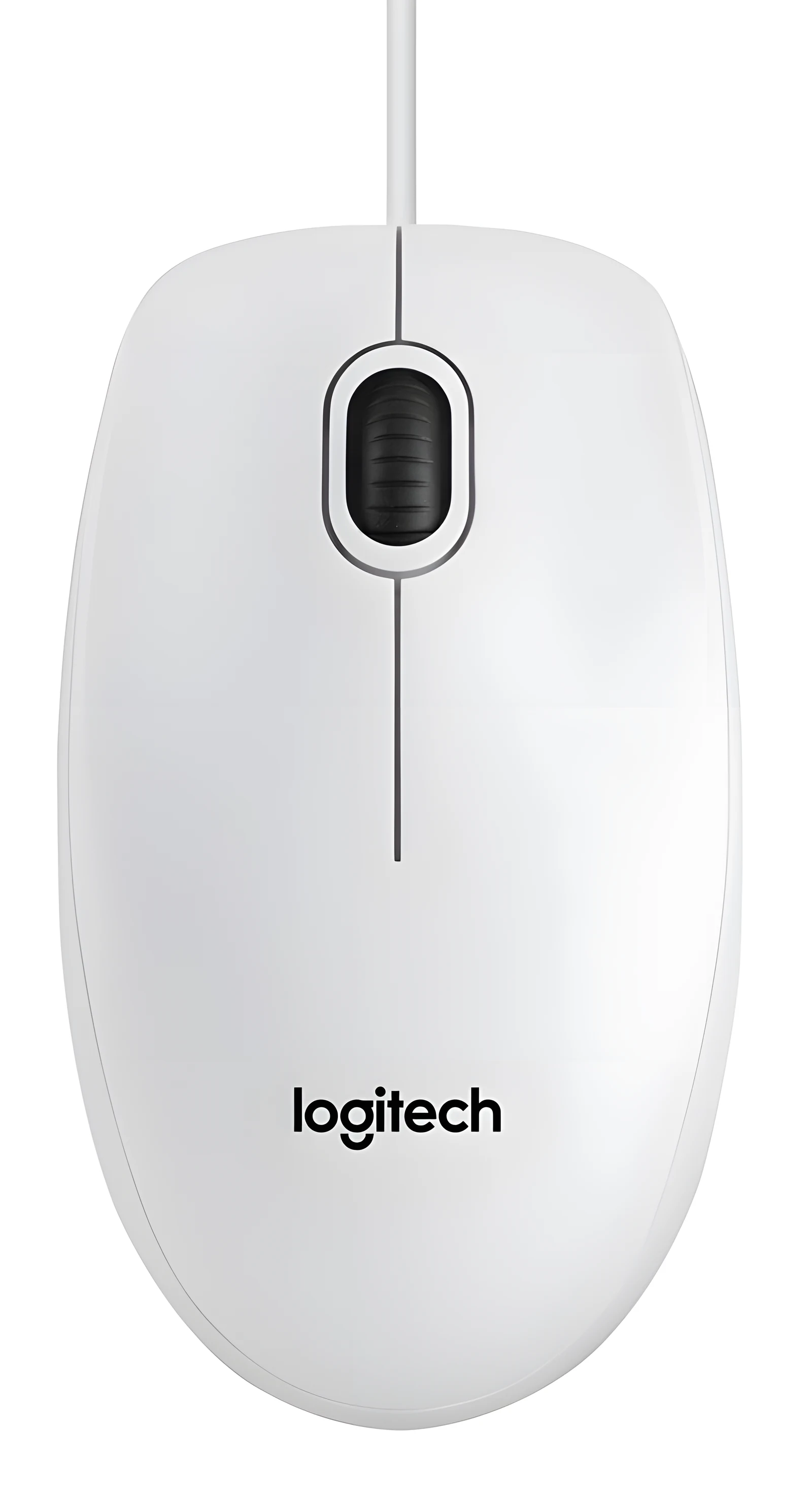 Mysz Logitech B100 Biała 800 DPI — zdjęcie 1 z 2