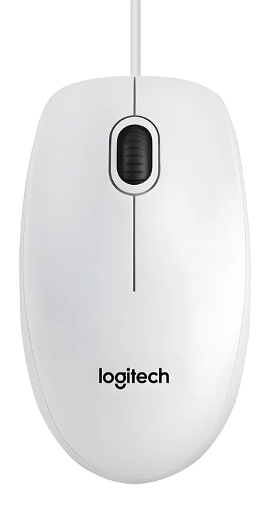 Mysz Logitech B100 Biała 800 DPI