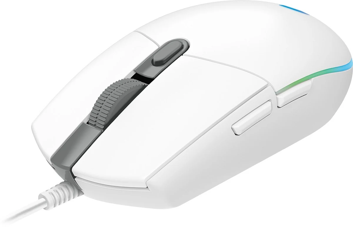 Mysz Logitech G102 Lightsync Biała