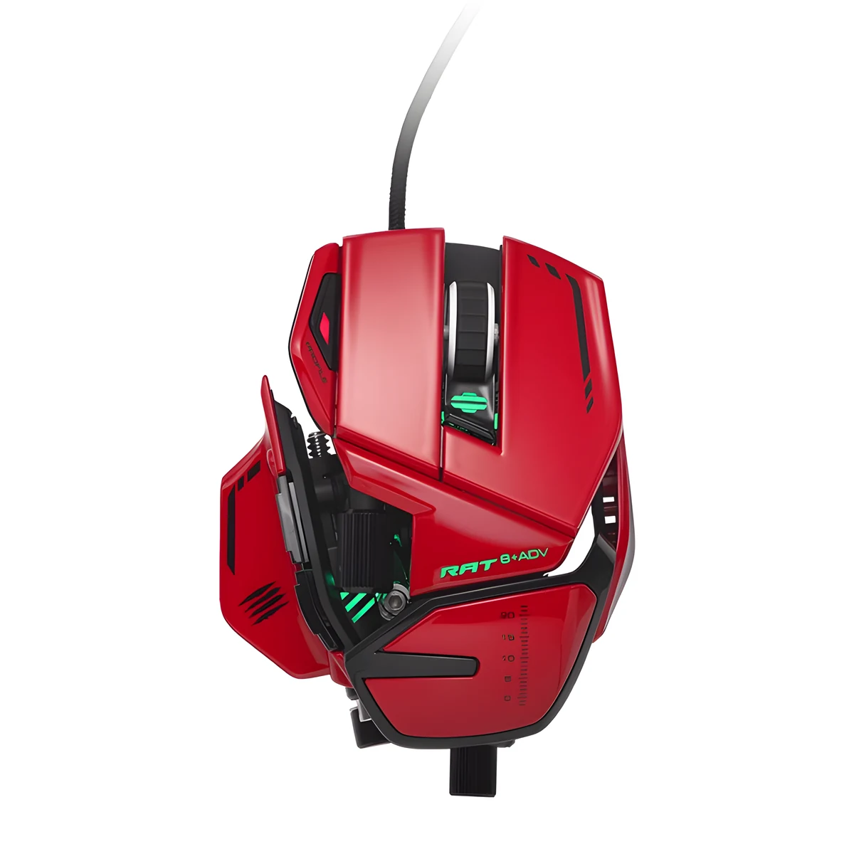 Mysz Mad Catz R.A.T. 8+ ADV OPTICAL - Czarna, Podświetlona