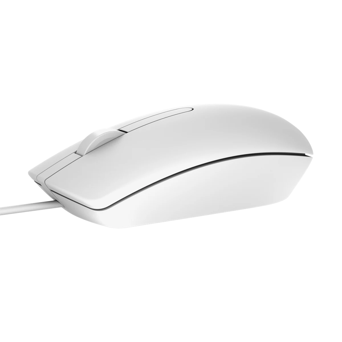 Mysz przewodowa Dell MS116, 1000 dpi, biała