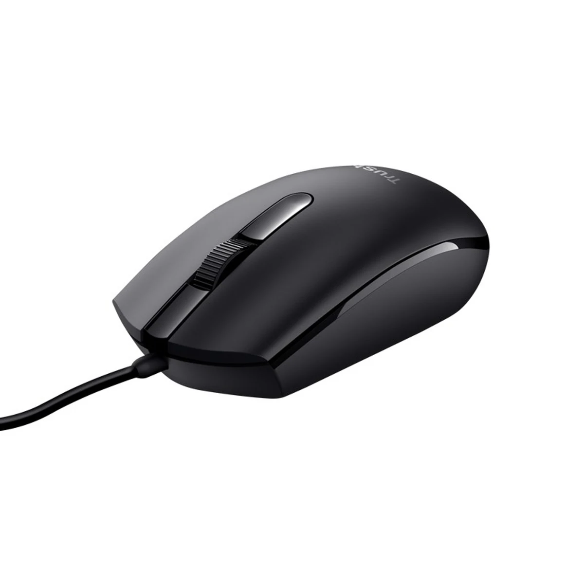 Mysz Trust TM-101 Black - Oburęczna