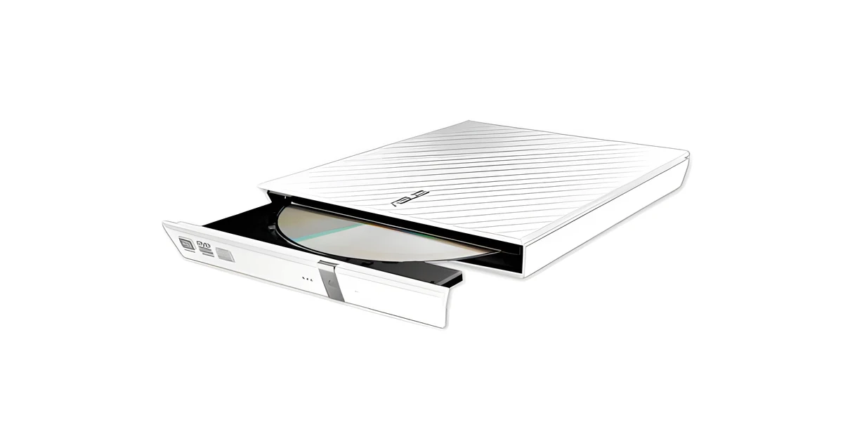 Nagrywarka DVD Asus SDRW-08D2S-U LITE USB 2.0 Zewnętrzny Biały