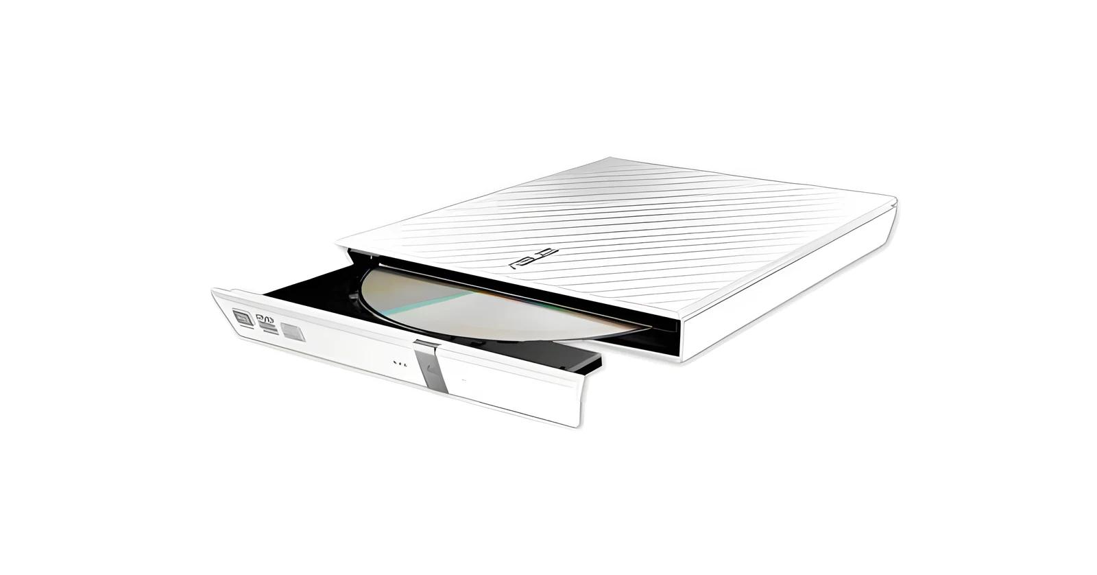 Nagrywarka DVD Asus SDRW-08D2S-U Lite USB 2.0, zewnętrzna, biała — zdjęcie 1 z 2