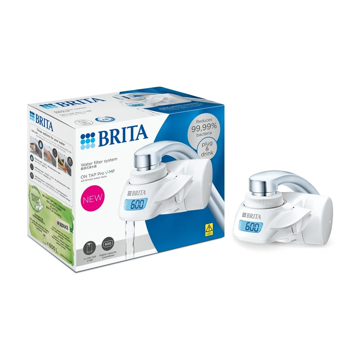 Filtr nakranowy Brita ON TAP Pro - 5-etapowe oczyszczanie, pojemność 600 l