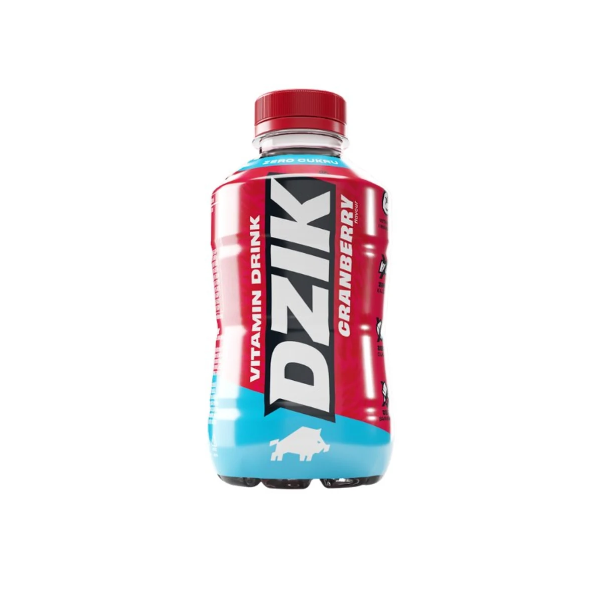 Napój witaminowy Dzik Żurawina Bez Cukru 500 ml