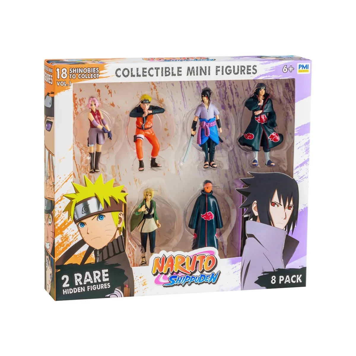NARUTO SHIPPUDEN 8 Pakiet Figur Deluxe Ver. C