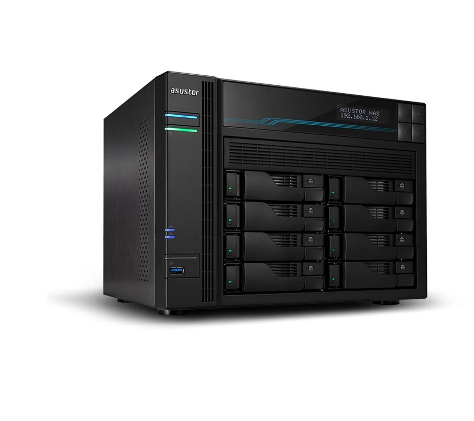 Serwer NAS Asustor AS6510T LockerStation 10, procesor Intel Atom C3538 — zdjęcie 1 z 6