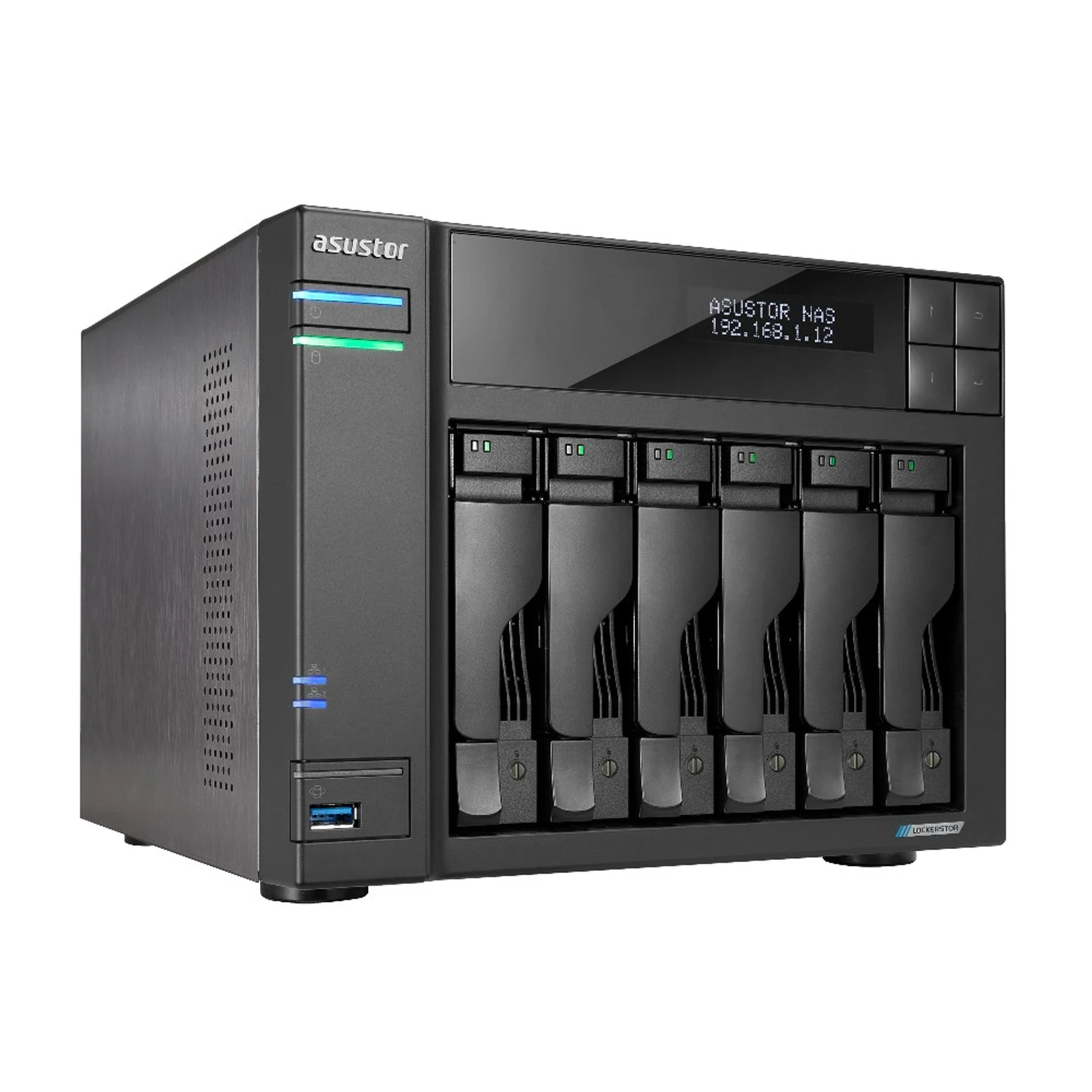 NAS Asustor AS6706T - 6x 3.5" SATA/2.5" SSD — zdjęcie 1 z 6
