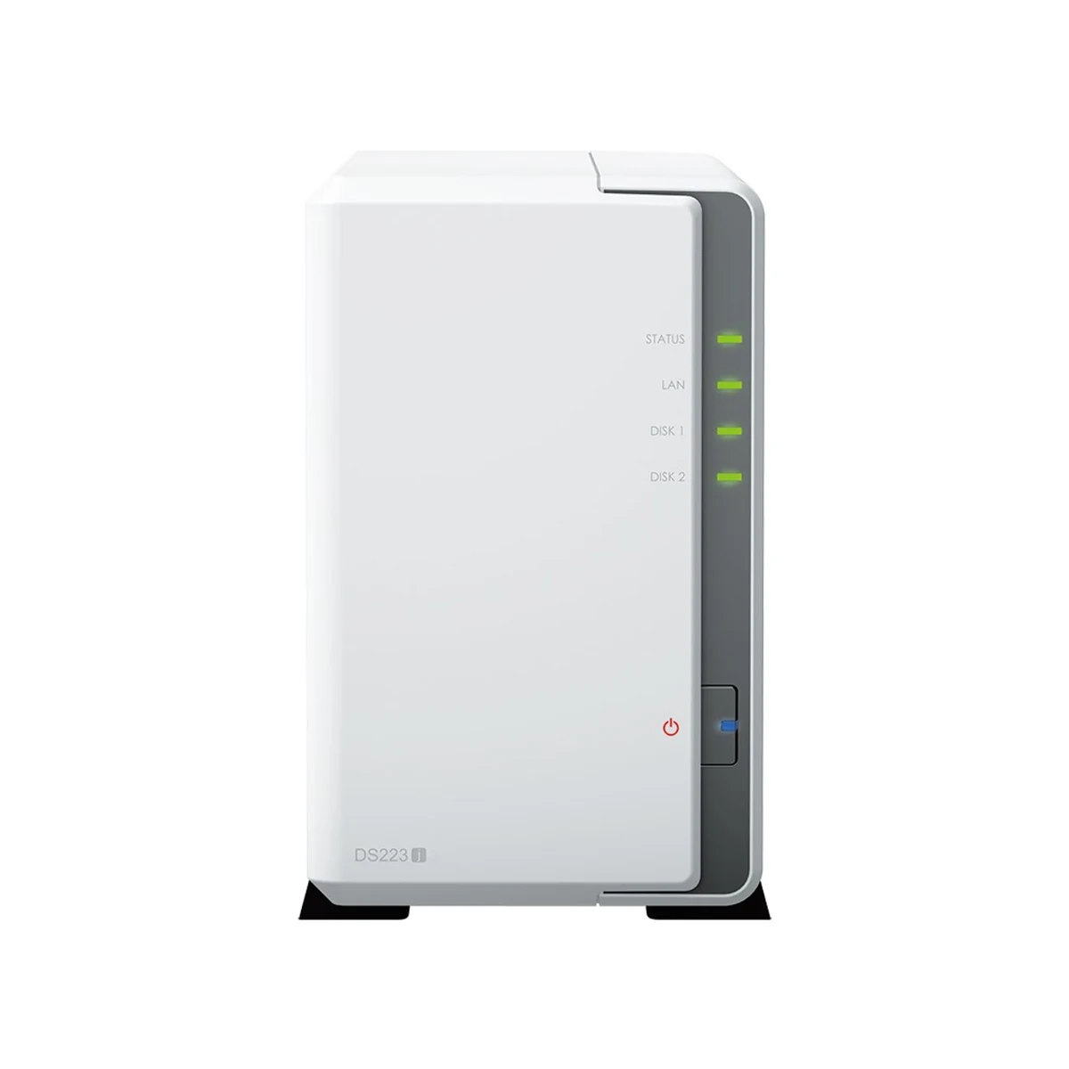 Dwudyskowy serwer NAS Synology DS223j z 1GB DDR4