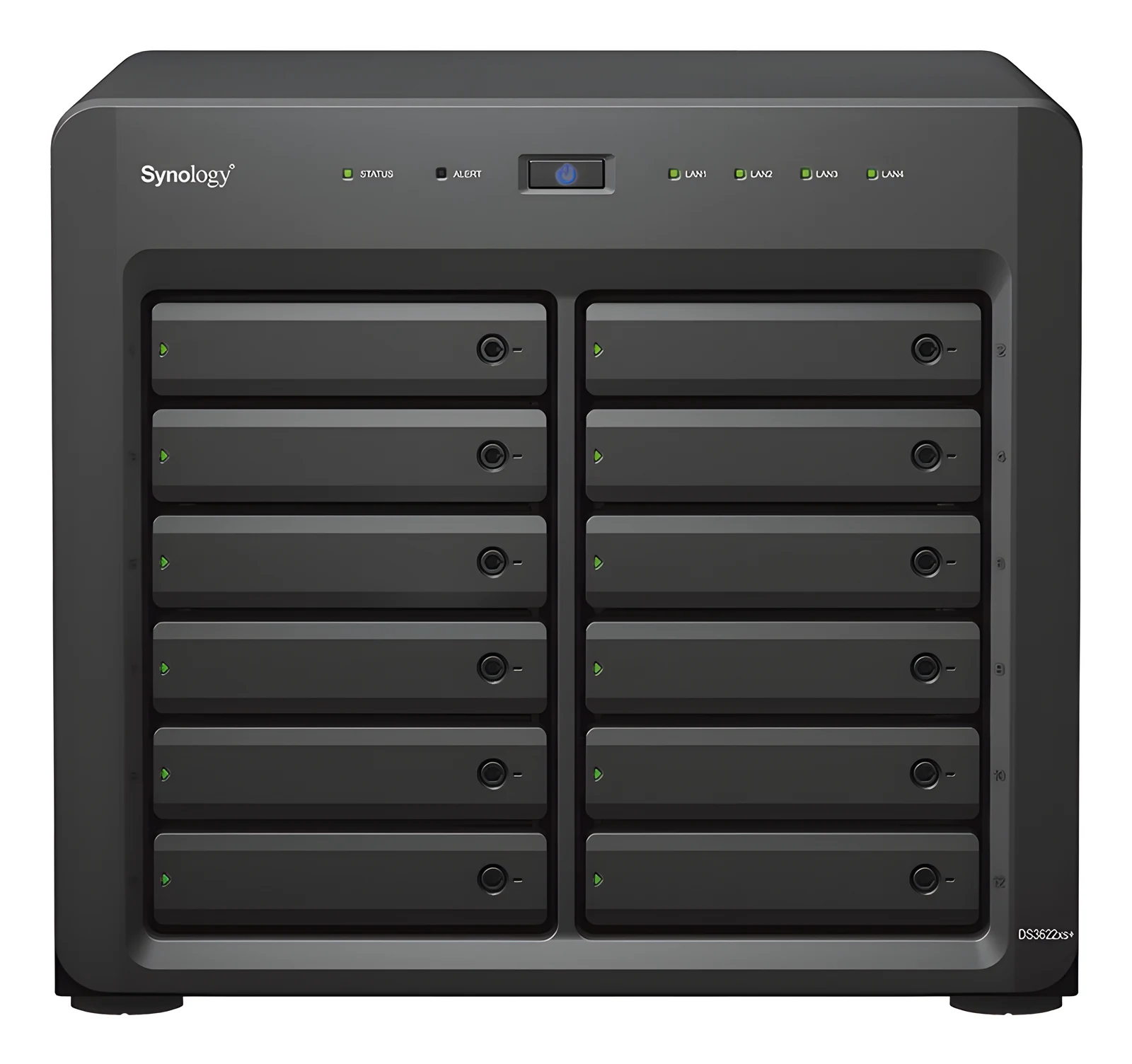 Serwer NAS Synology DS3622xs+; Procesor Intel Xeon D-1531, 16GB DDR4 — zdjęcie 1 z 6