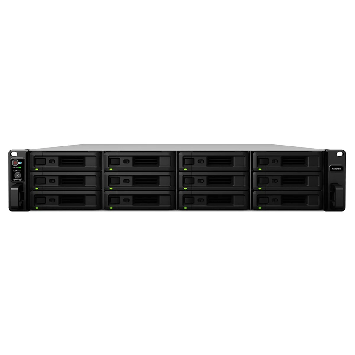 Serwer NAS Synology RS3618xs z procesorem Intel Xeon D-1521 i 8 GB pamięci DDR4