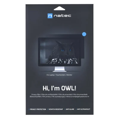 Filtr prywatyzujący Natec Owl 17.3" 16:9