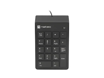 Klawiatura numeryczna Natec Goby 2 USB, czarna