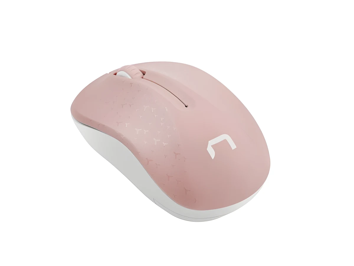 Mysz bezprzewodowa Natec Toucan Pink-White 1600 DPI