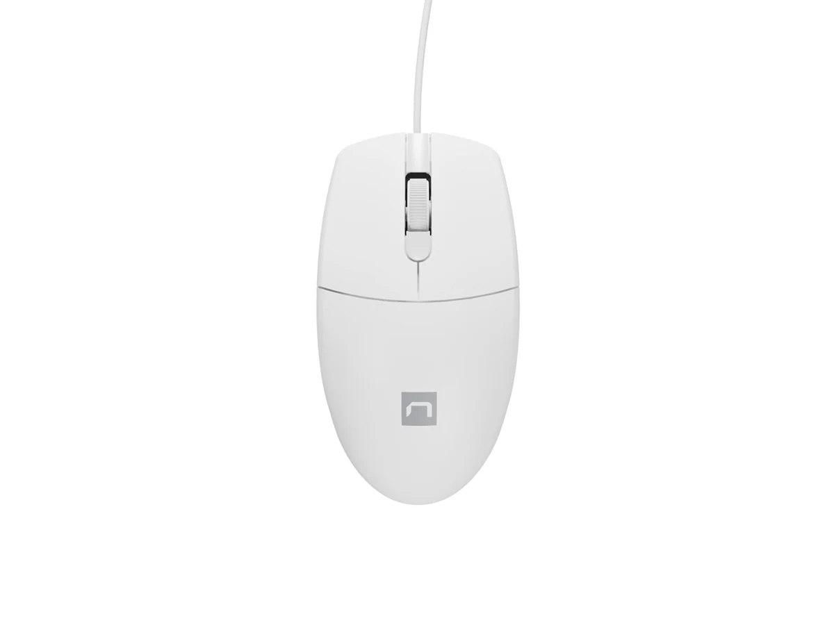 NATEC MYSZ RUFF 2 1000DPI BIAŁA