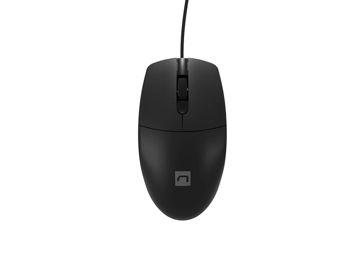 Mysz Natec Ruff Plus 1200 DPI Czarna