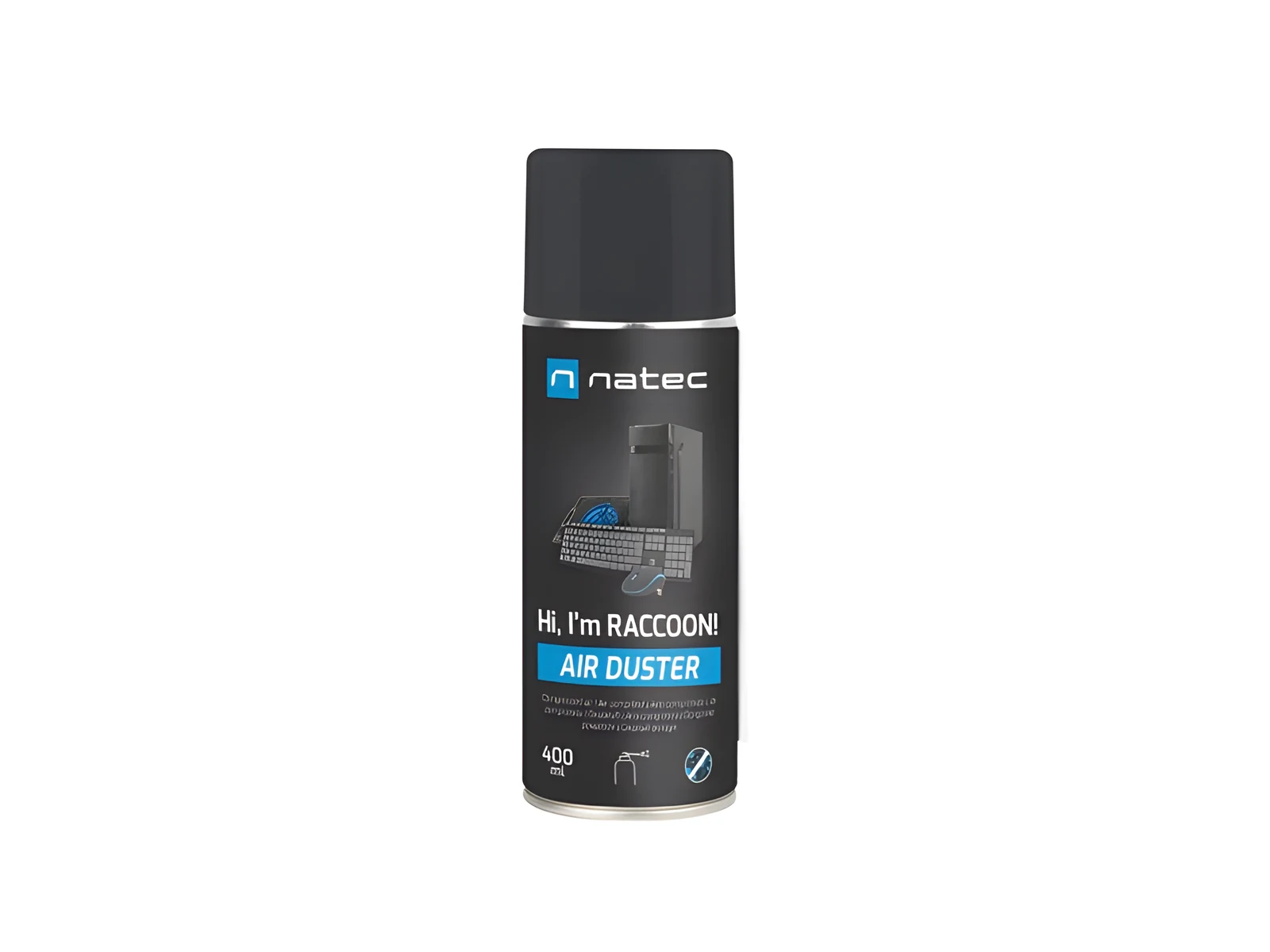 NATEC SPRĘŻONE POWIETRZE RACCOON AIR 400 ML NSC-2119 — zdjęcie 1 z 3