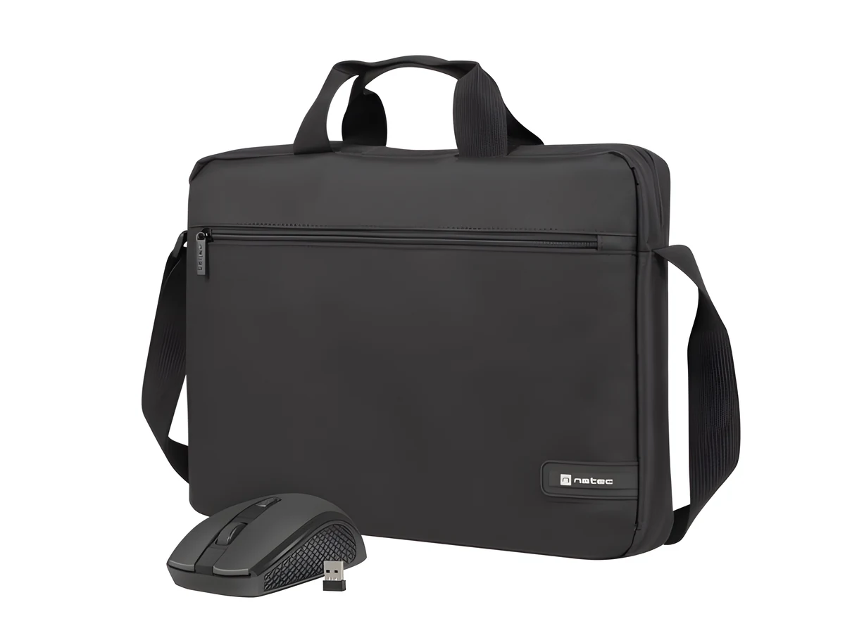Torba Natec Wallaroo 2 15.6" z myszką bezprzewodową