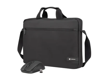Torba Natec Wallaroo 2 15.6" z myszką bezprzewodową