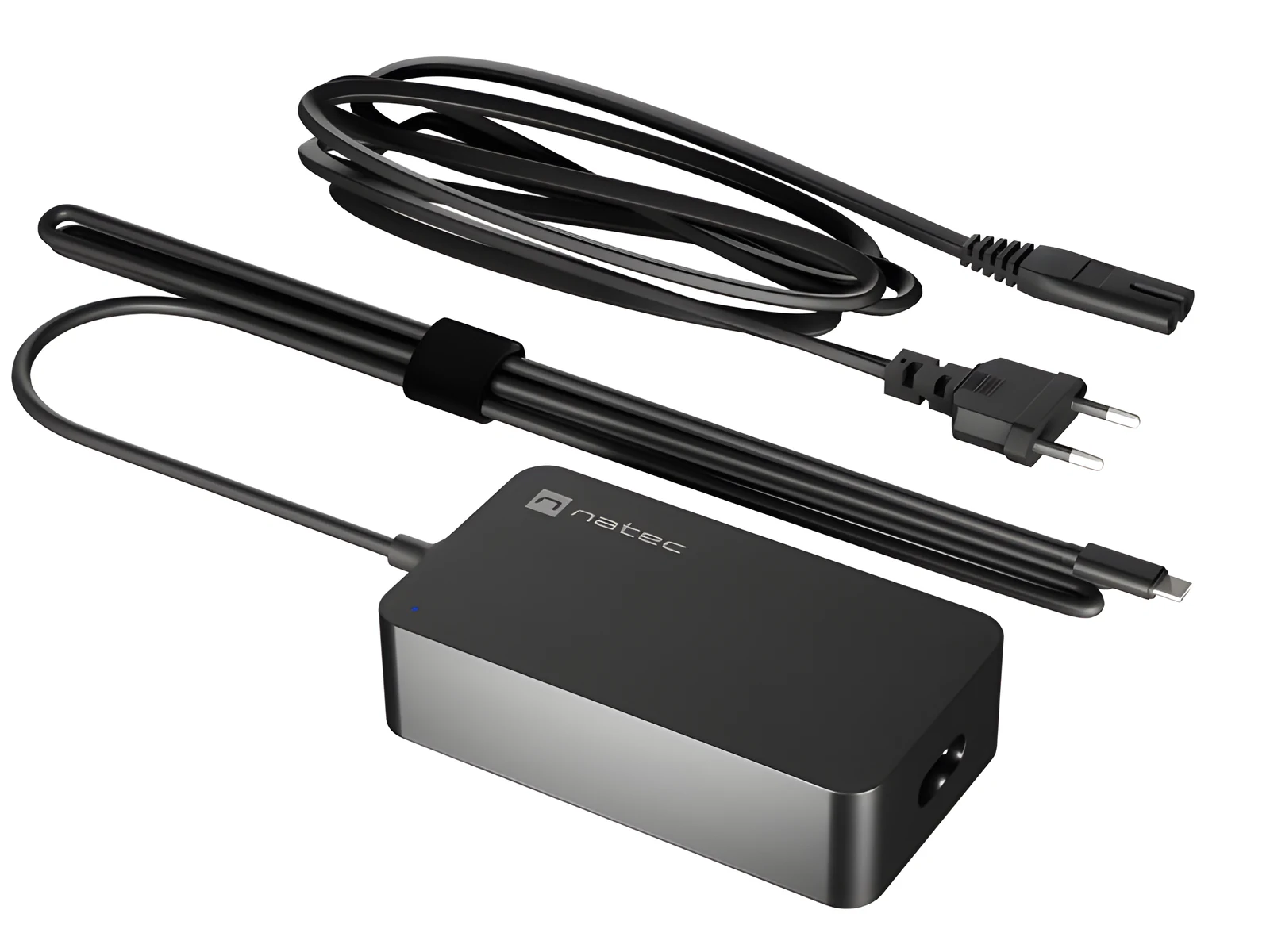 NATEC ZASILACZ GRAYLING GAN 65W USB-C — zdjęcie 1 z 6
