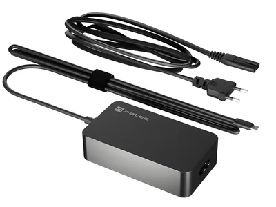 NATEC ZASILACZ GRAYLING GAN 65W USB-C