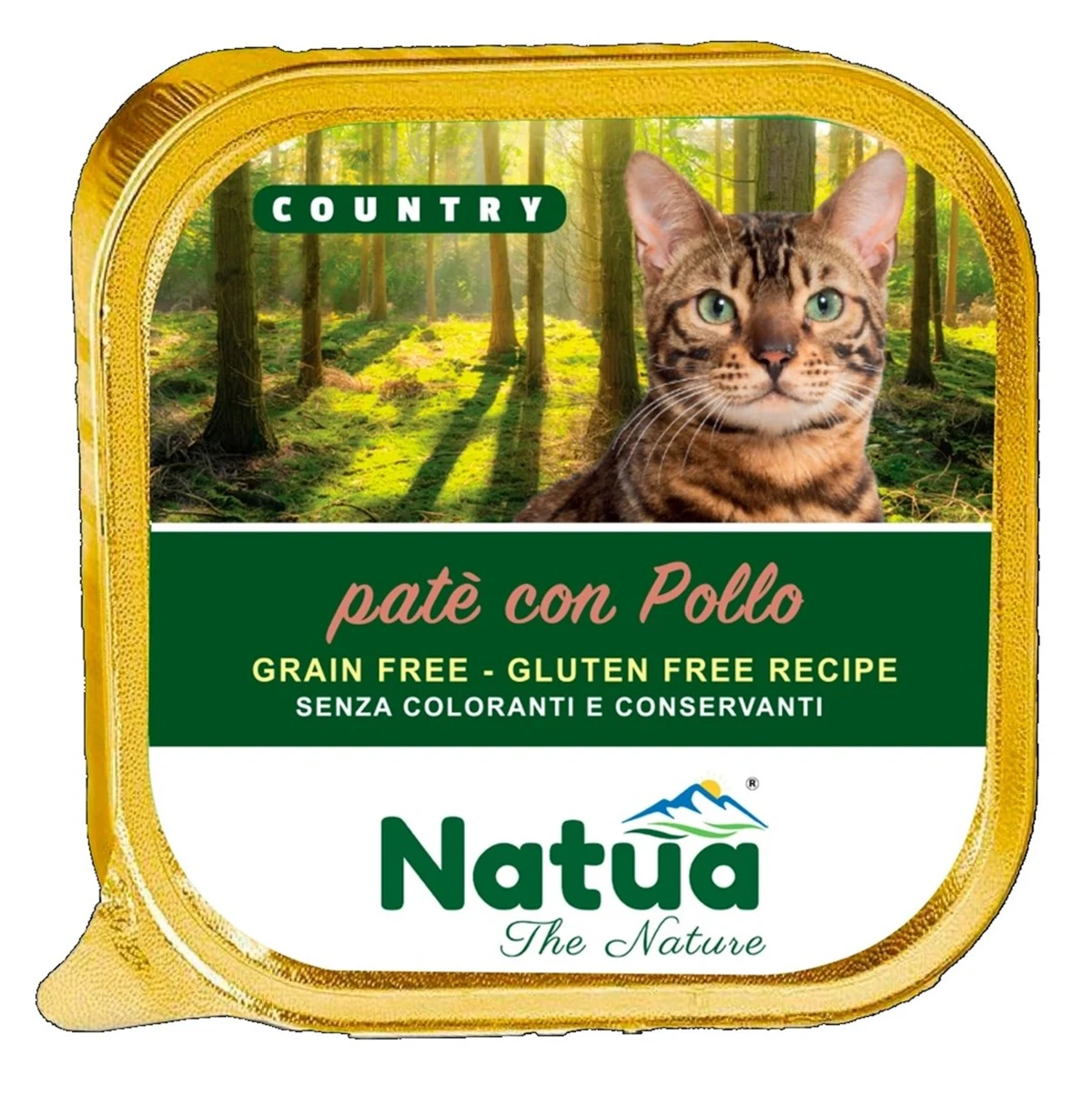 Natua Country Chicken - Kurczak karma mokra 100g