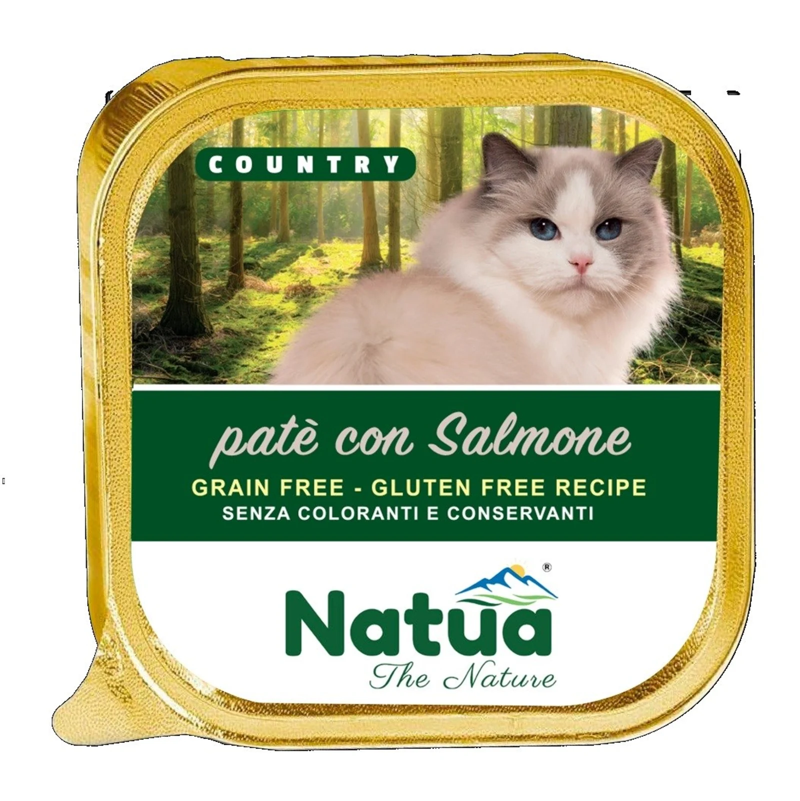 Natua Country Salmon - Łosoś karma mokra 100g