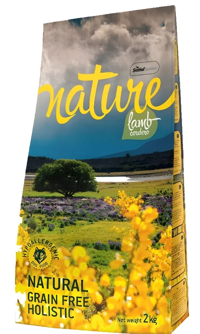 Karma sucha dla psa Nature Jagnięcina bez zbóż 2 kg
