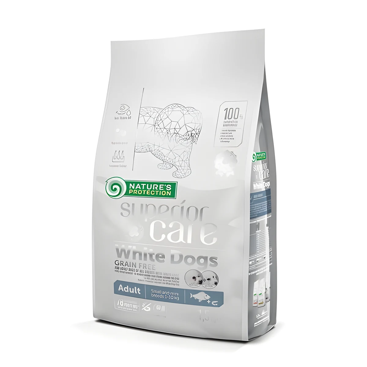 Nature's Protection Białoryba 1.5kg dla Małych Rasy