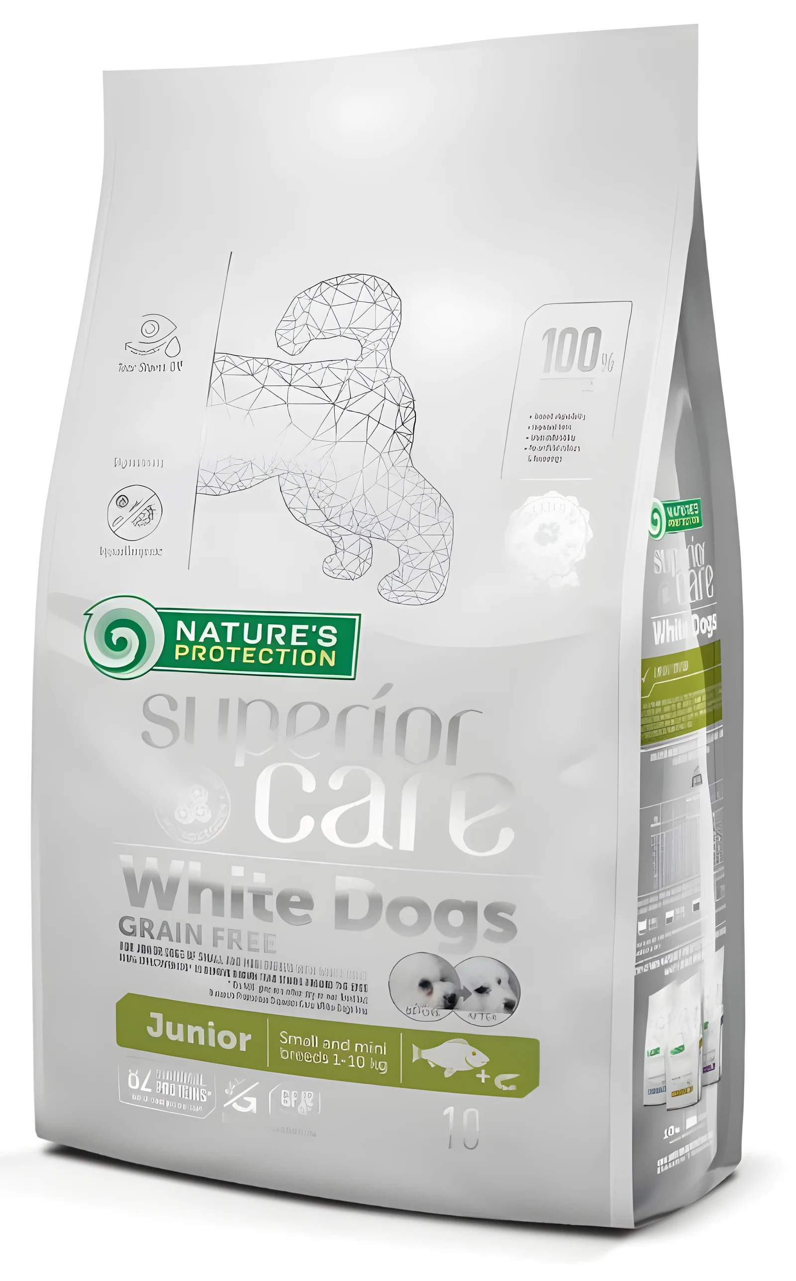 Nature's Protection Białoryba Junior Small 10 kg