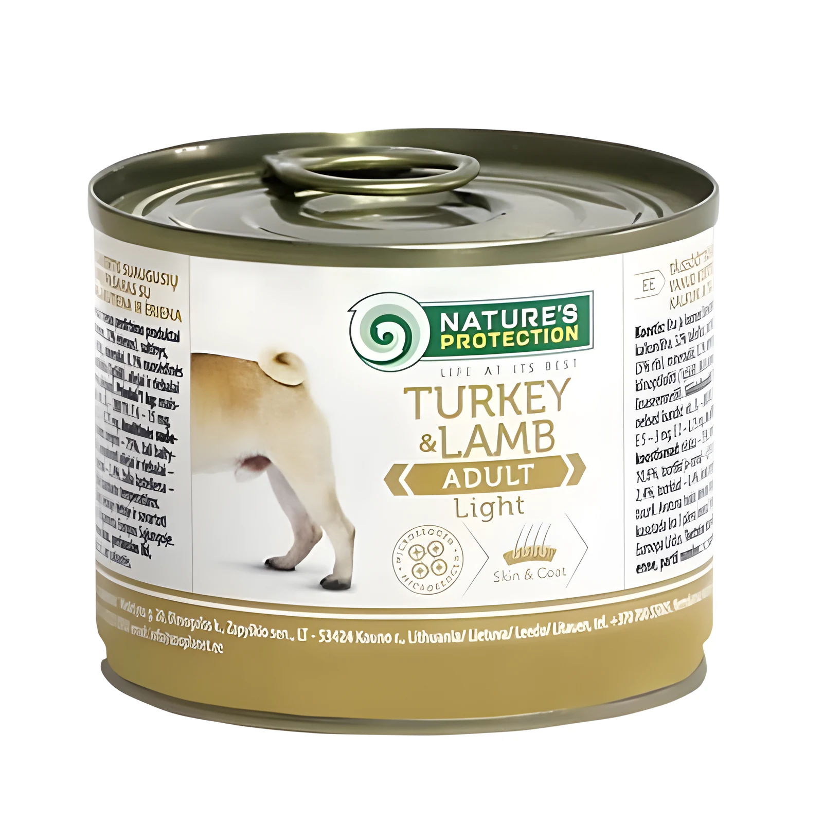 Nature's Protection Dog Adult Light Indyk&Jagnięcina 200g