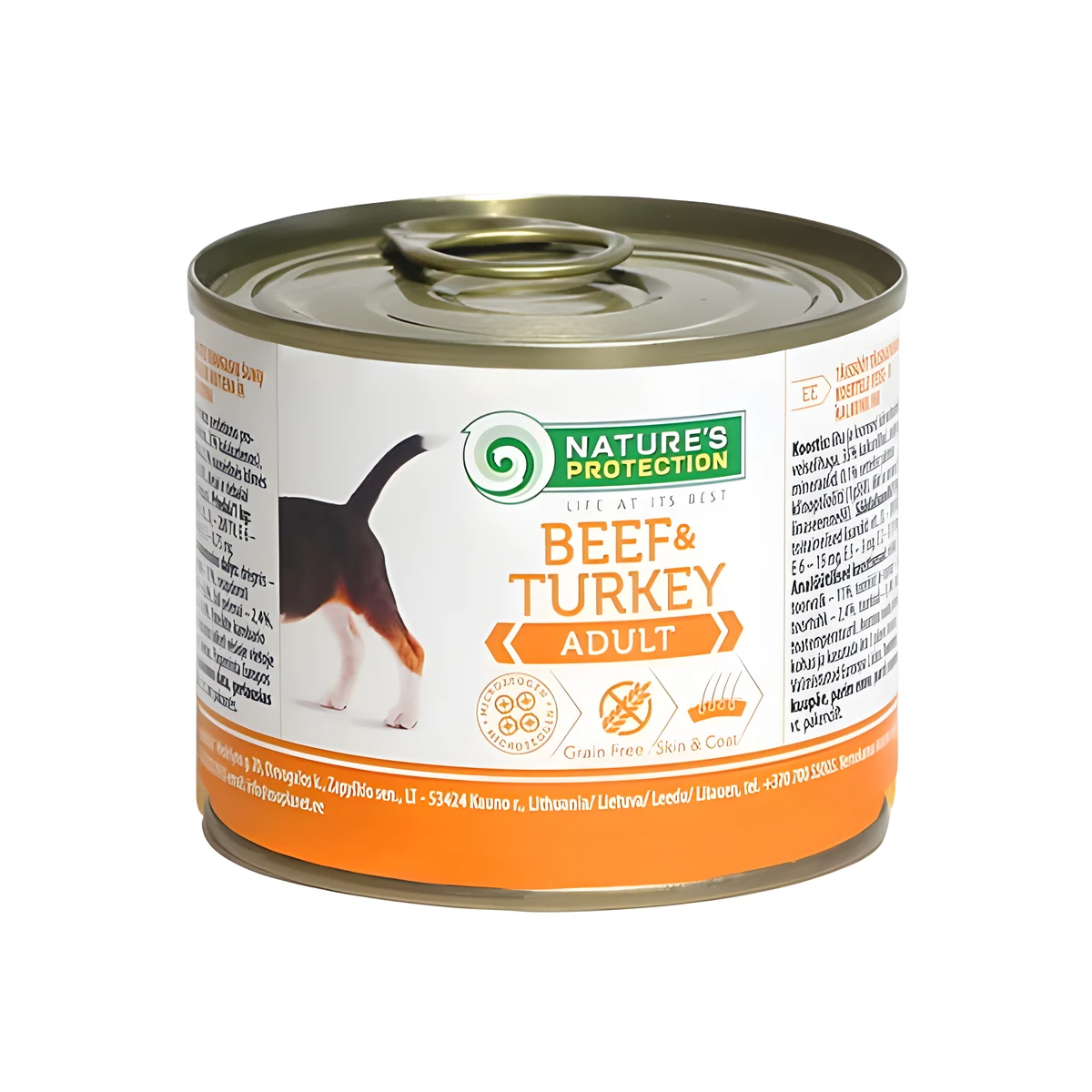 Nature's Protection Dog Adult Wołowina&Indyk 200g
