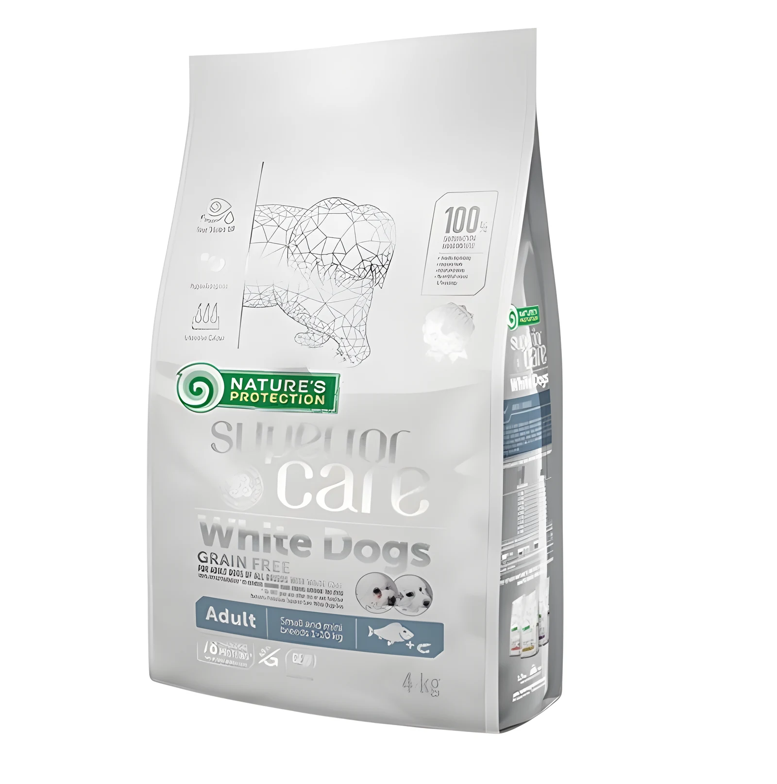Nature's Protection GF White Fish Adult Small 4kg — zdjęcie 1 z 2