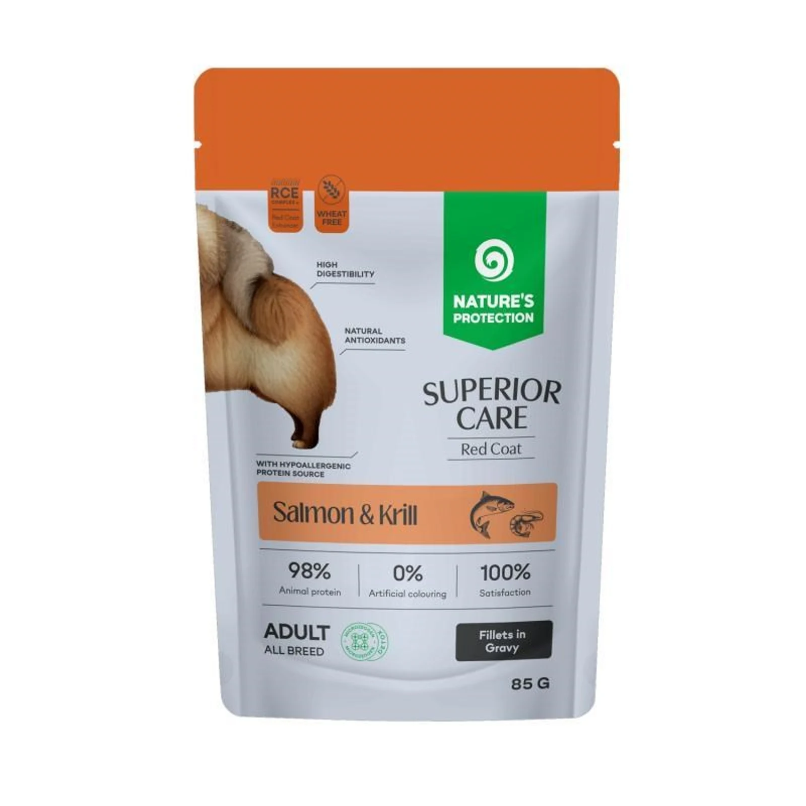 Nature's Protection Red Coat Salmon&Krill 85g