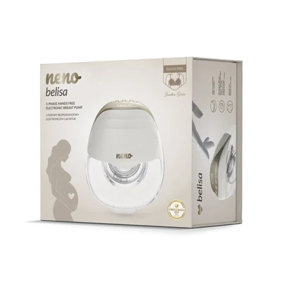 Laktator Neno 3-fazowy Hands-Free Belisa Twin z etui