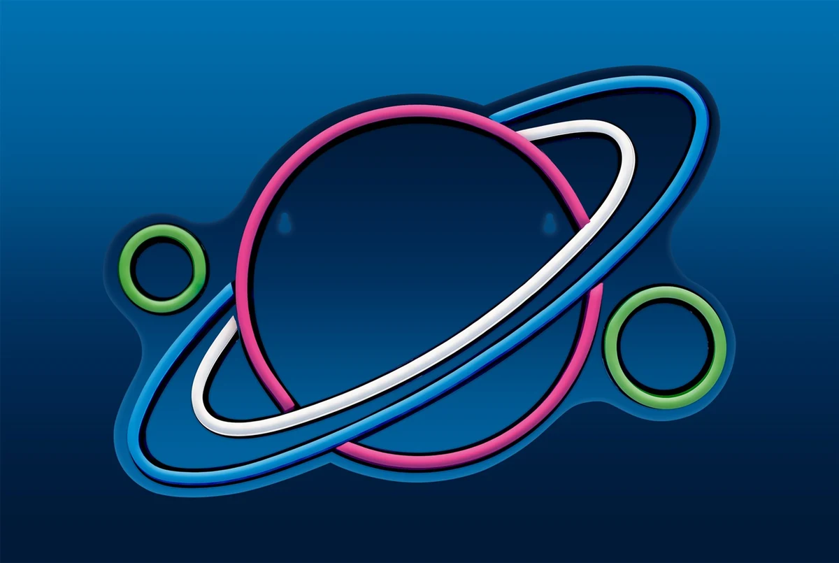 Neon LED Activejet AJE-NEON PLANET - Lampka Ozdobna